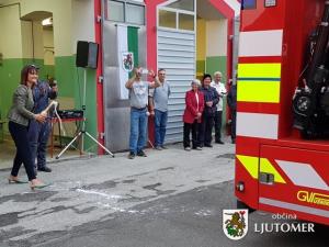 Prihod novega gasilskega vozila za reševanje z višine 3